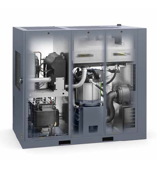 阿特拉斯GA VSD+（7-110KW）立式油冷永磁变频螺杆空压机(图6)